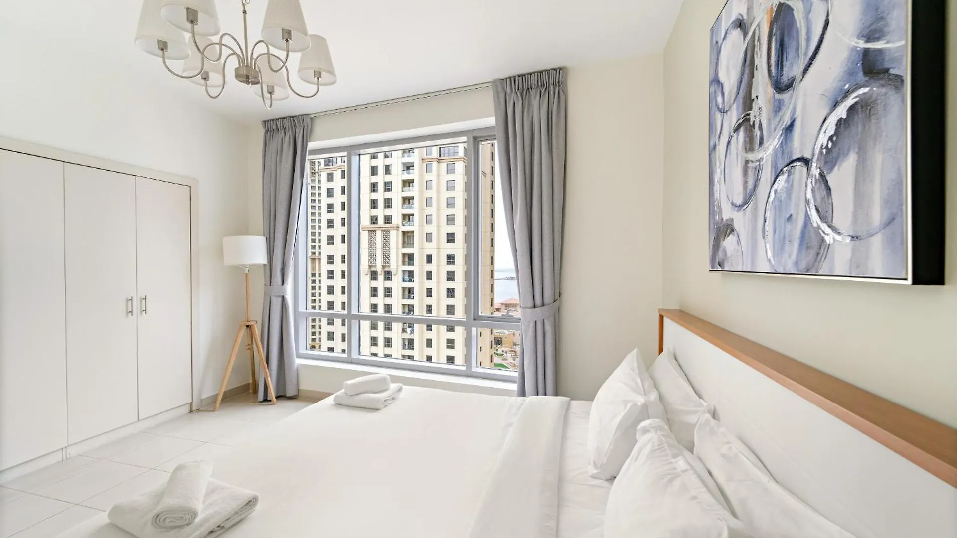 Vayk - Cozy 1 Bedroom Apartment With Stunning Views, Dubai Marina Förenade Arabemiraten